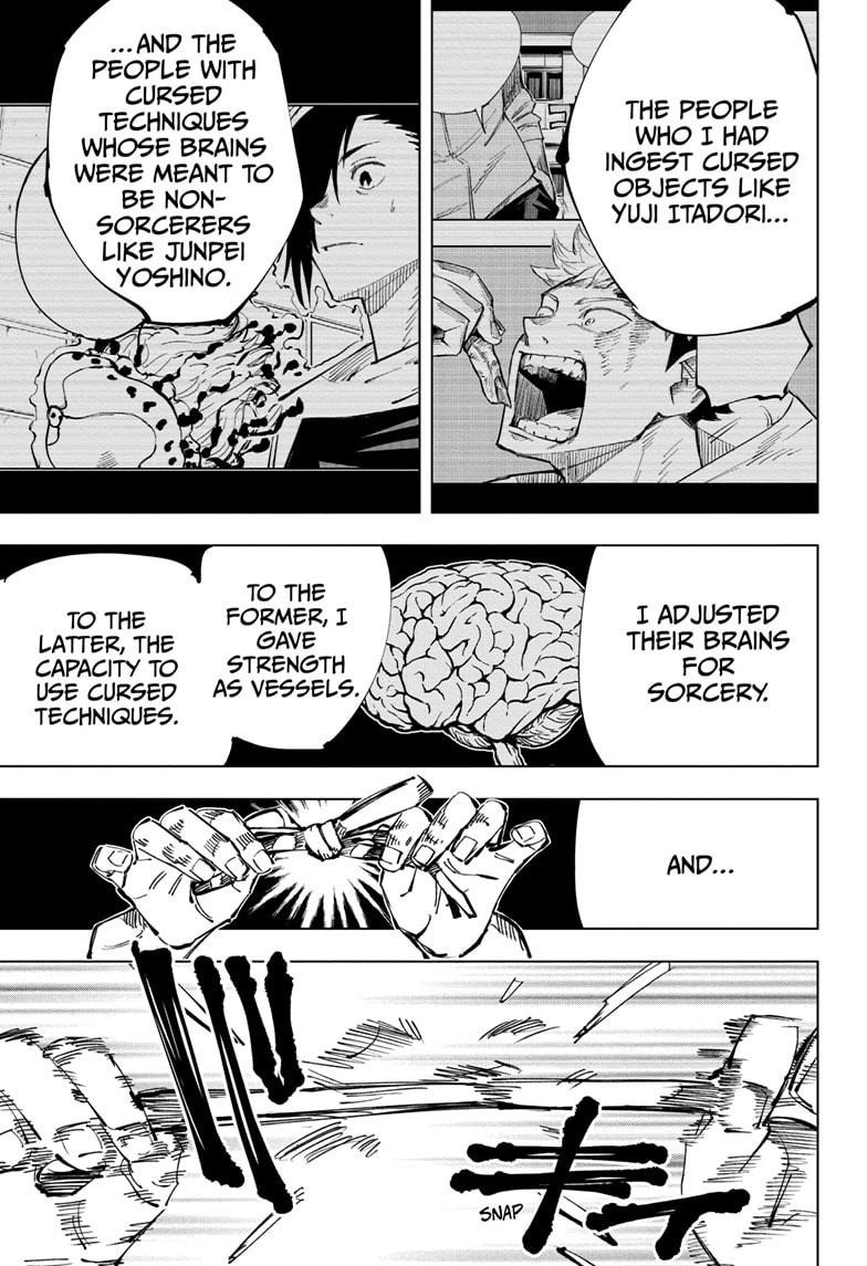 JuJutsu Kaisen Manga Chapter 136