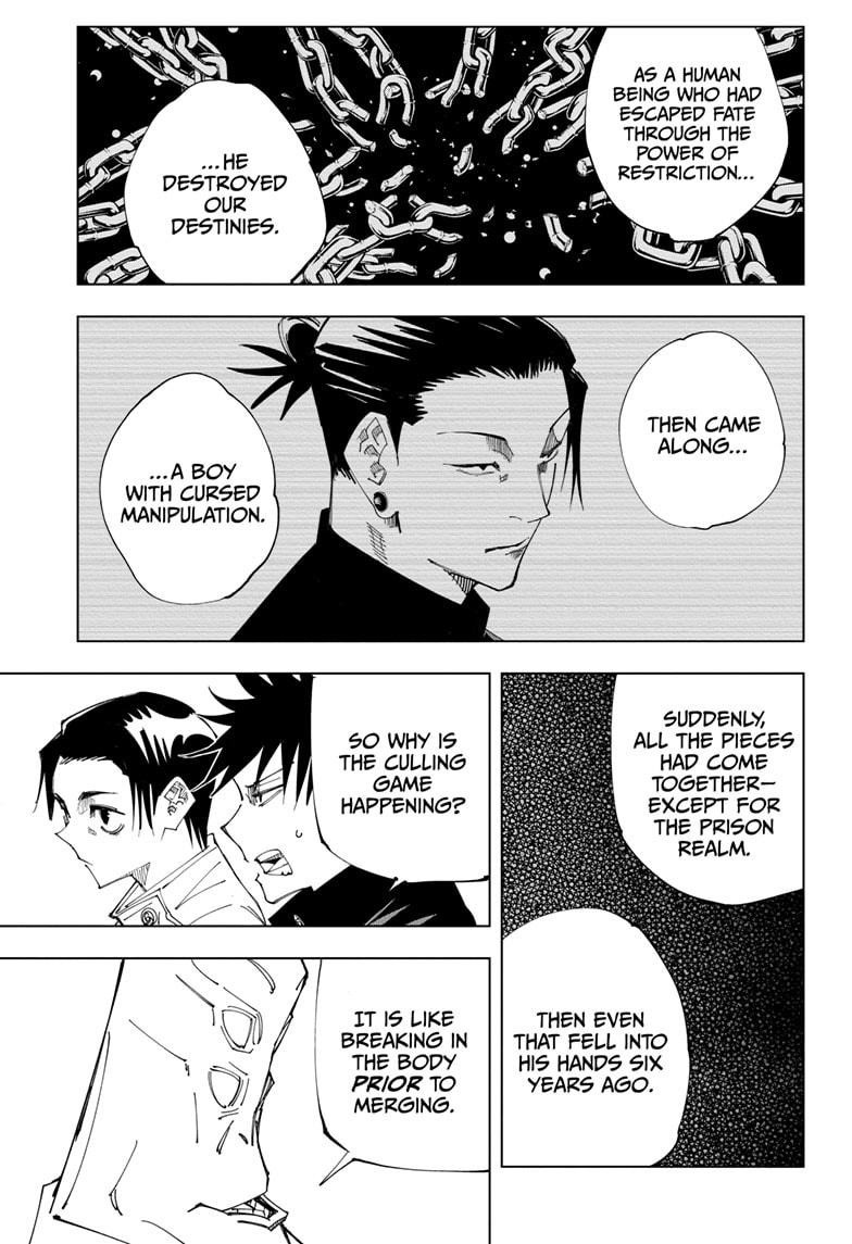 JuJutsu Kaisen Manga Chapter 145