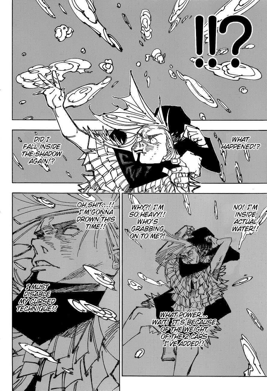 JuJutsu Kaisen Manga Chapter 172