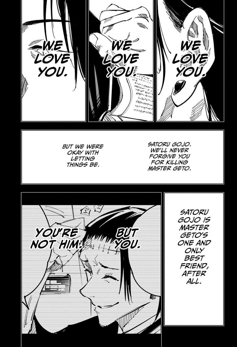 JuJutsu Kaisen Manga Chapter 112