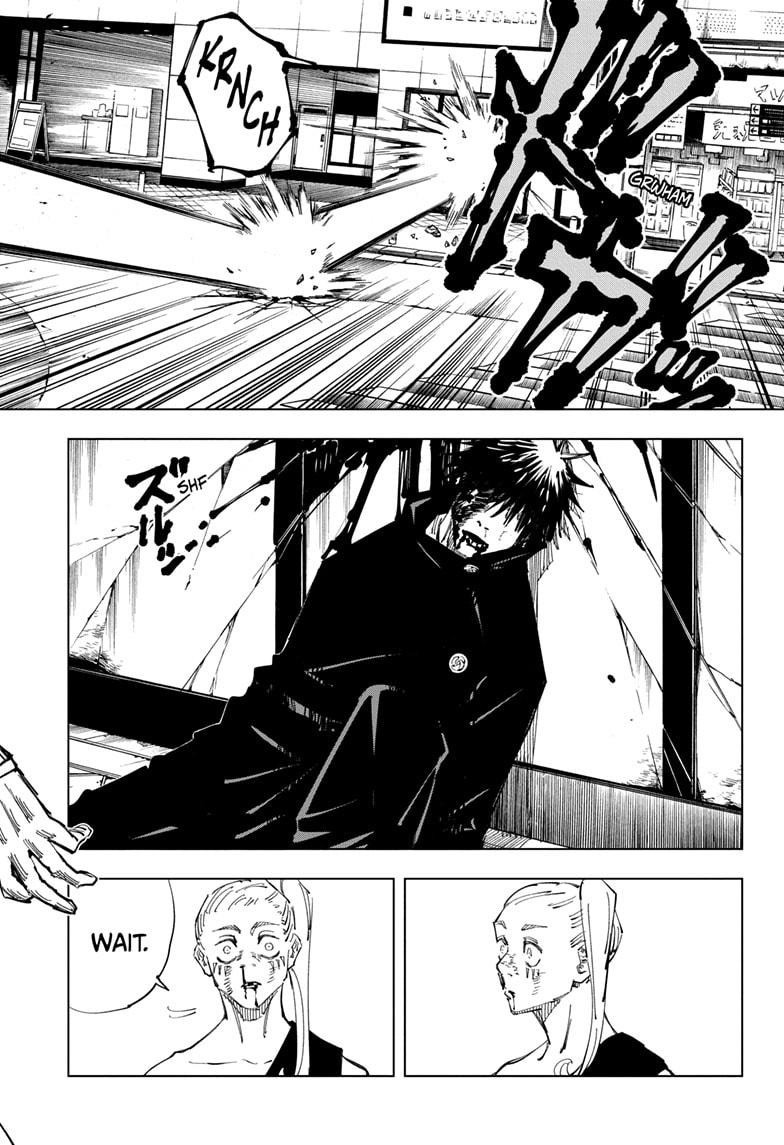 JuJutsu Kaisen Manga Chapter 117
