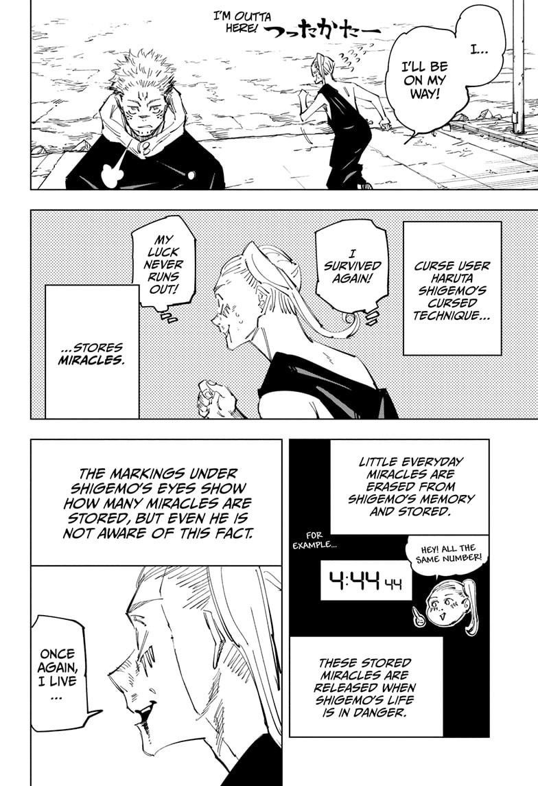 JuJutsu Kaisen Manga Chapter 119