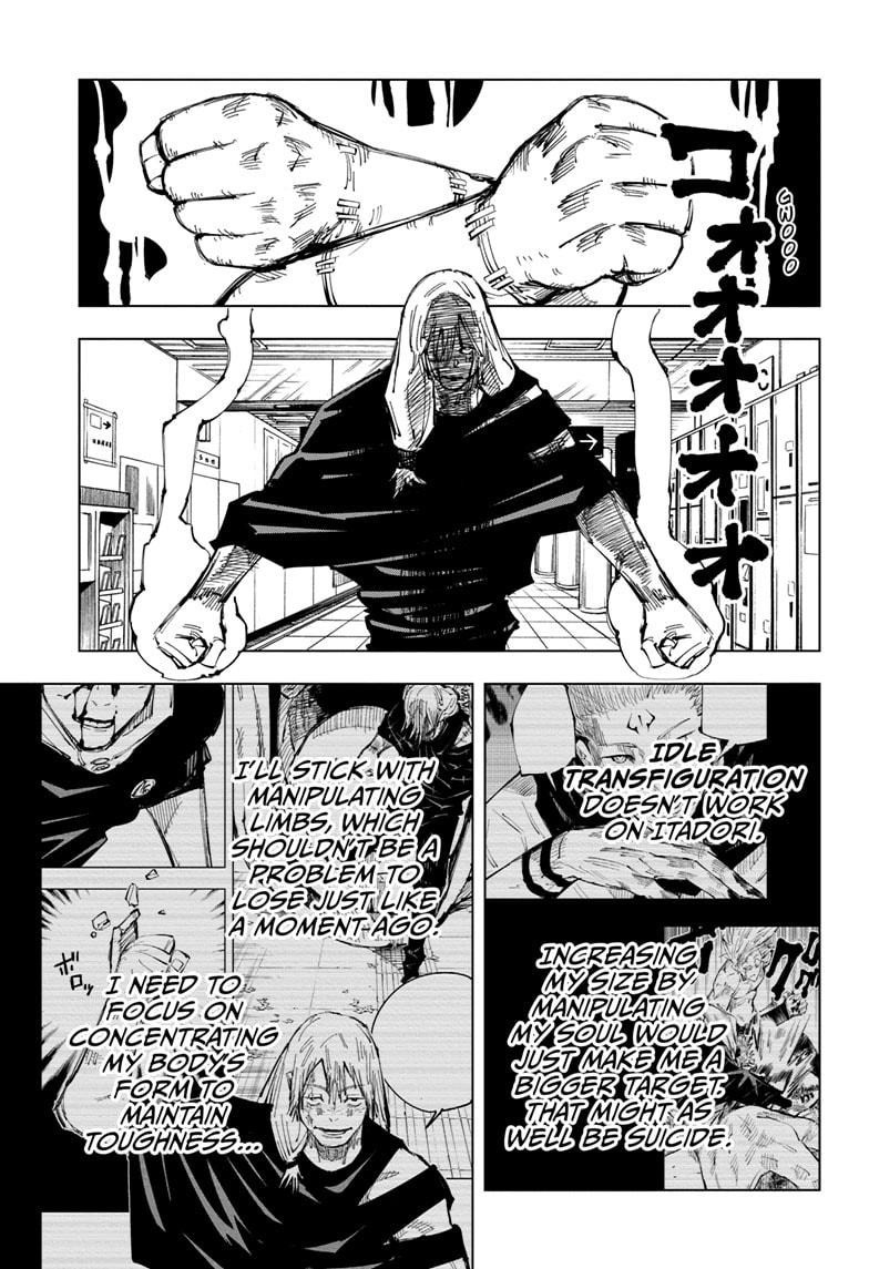 JuJutsu Kaisen Manga Chapter 121