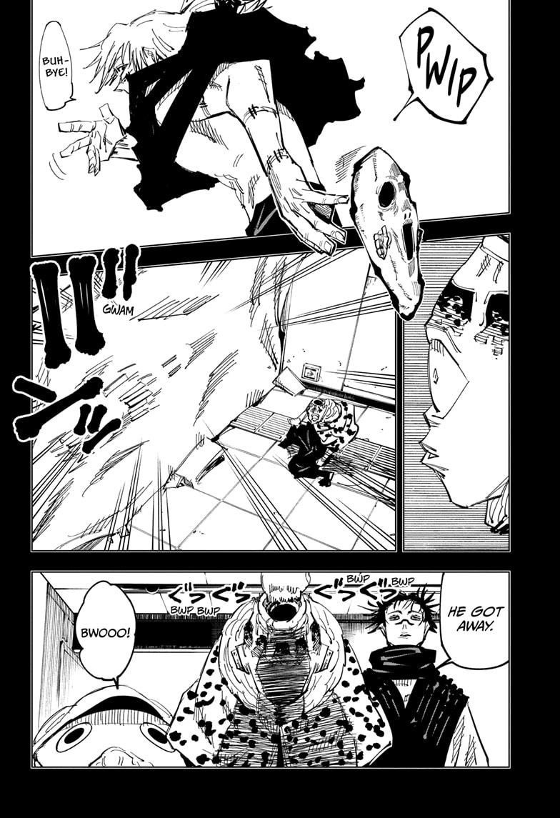 JuJutsu Kaisen Manga Chapter 122
