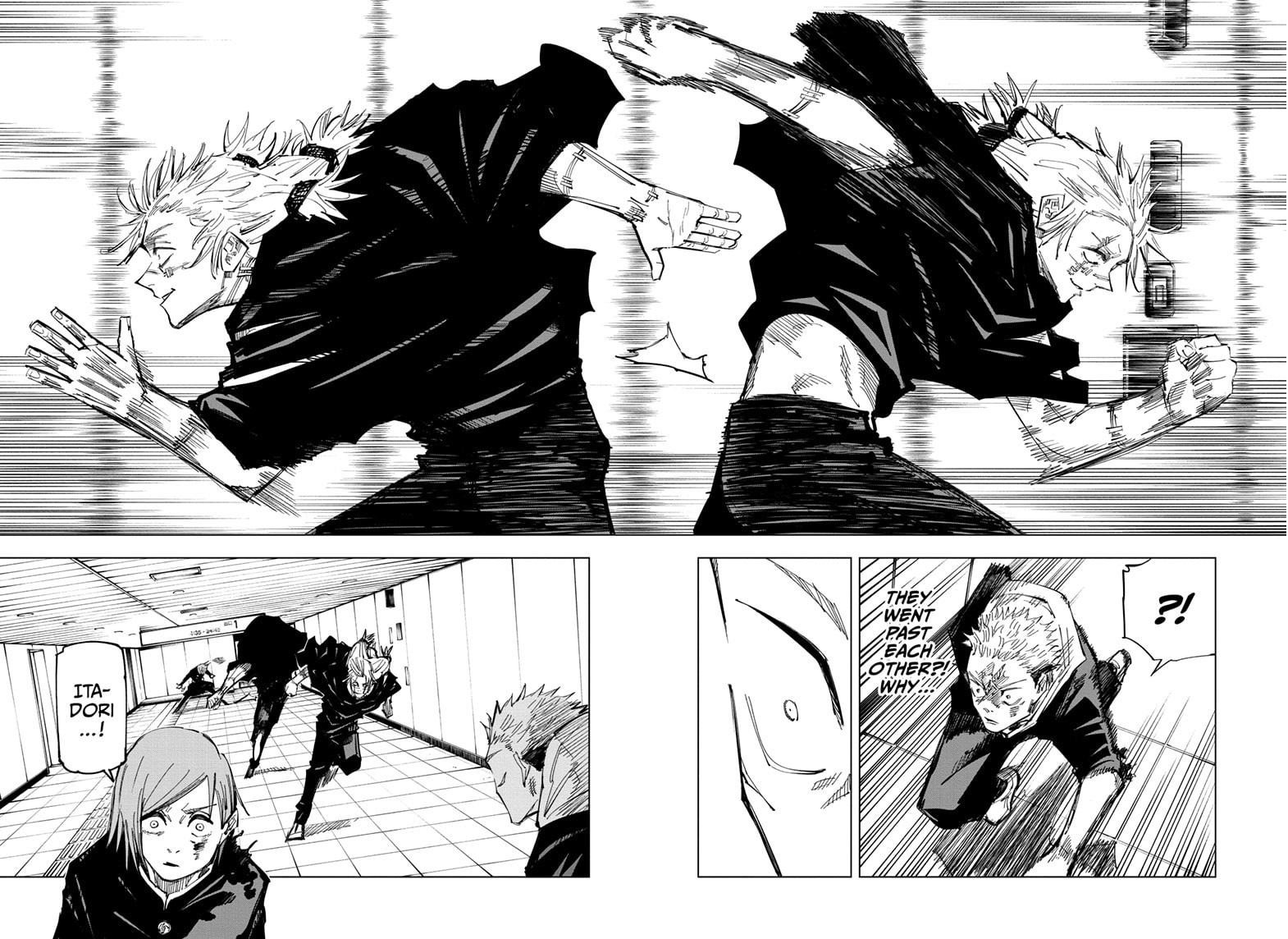 JuJutsu Kaisen Manga Chapter 124