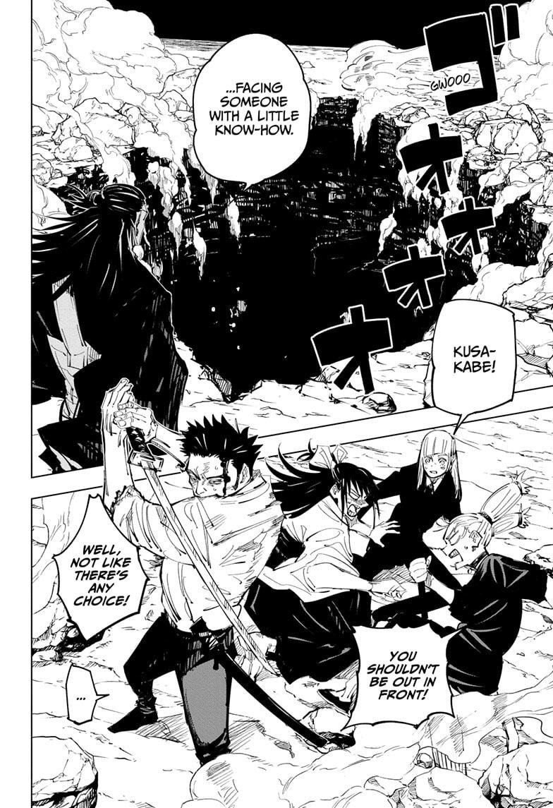 JuJutsu Kaisen Manga Chapter 134