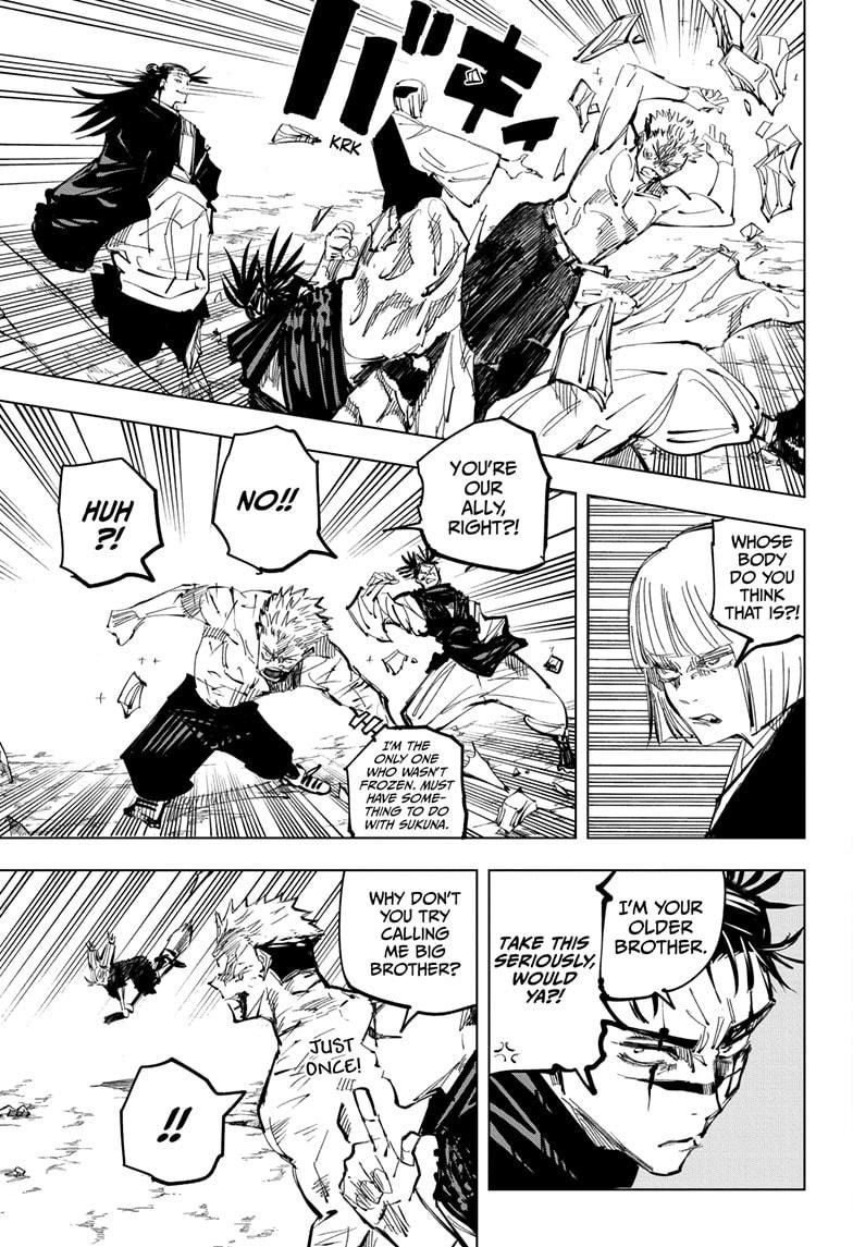 JuJutsu Kaisen Manga Chapter 135