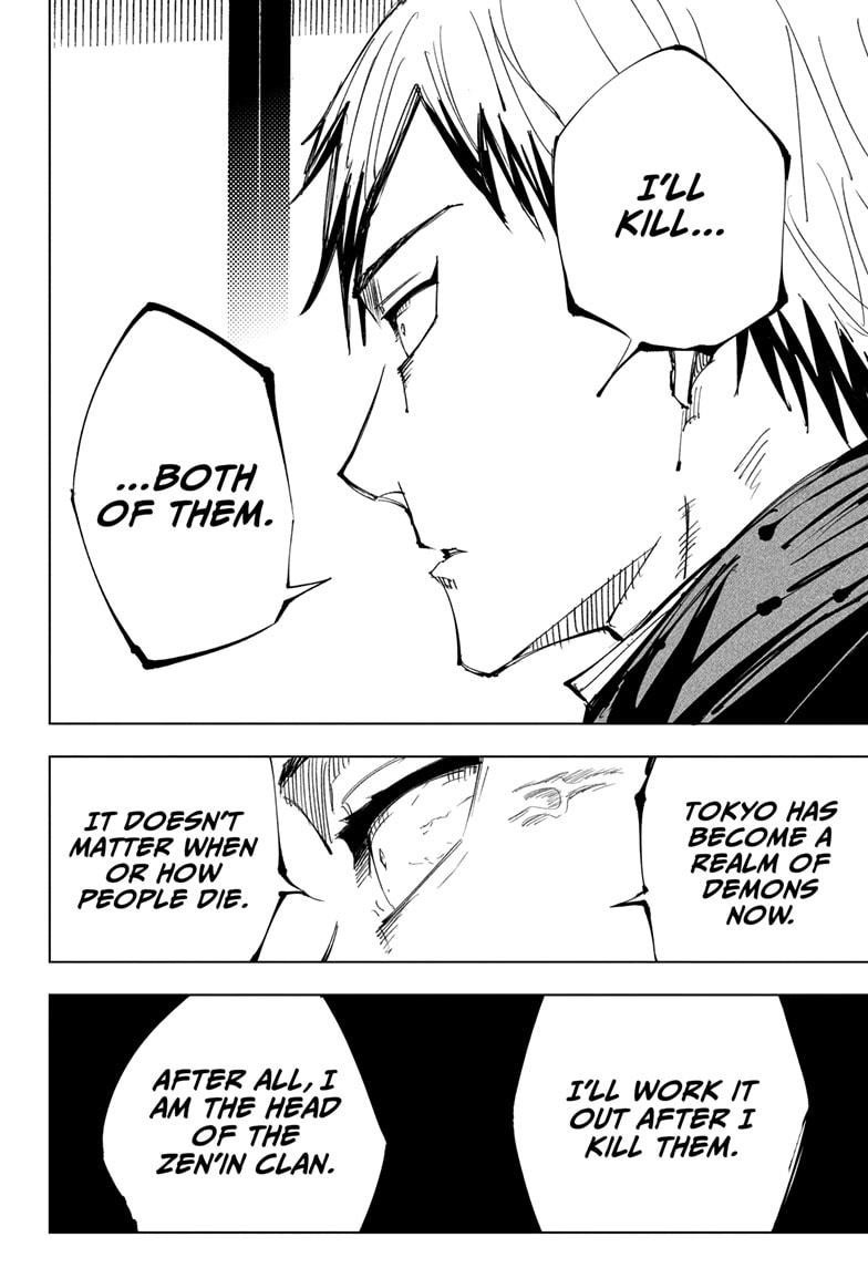 JuJutsu Kaisen Manga Chapter 138