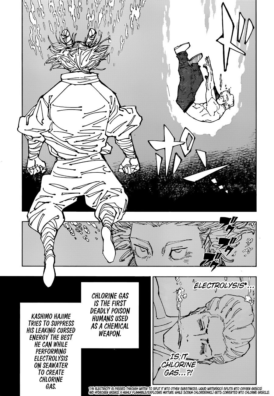 JuJutsu Kaisen Manga Chapter 189