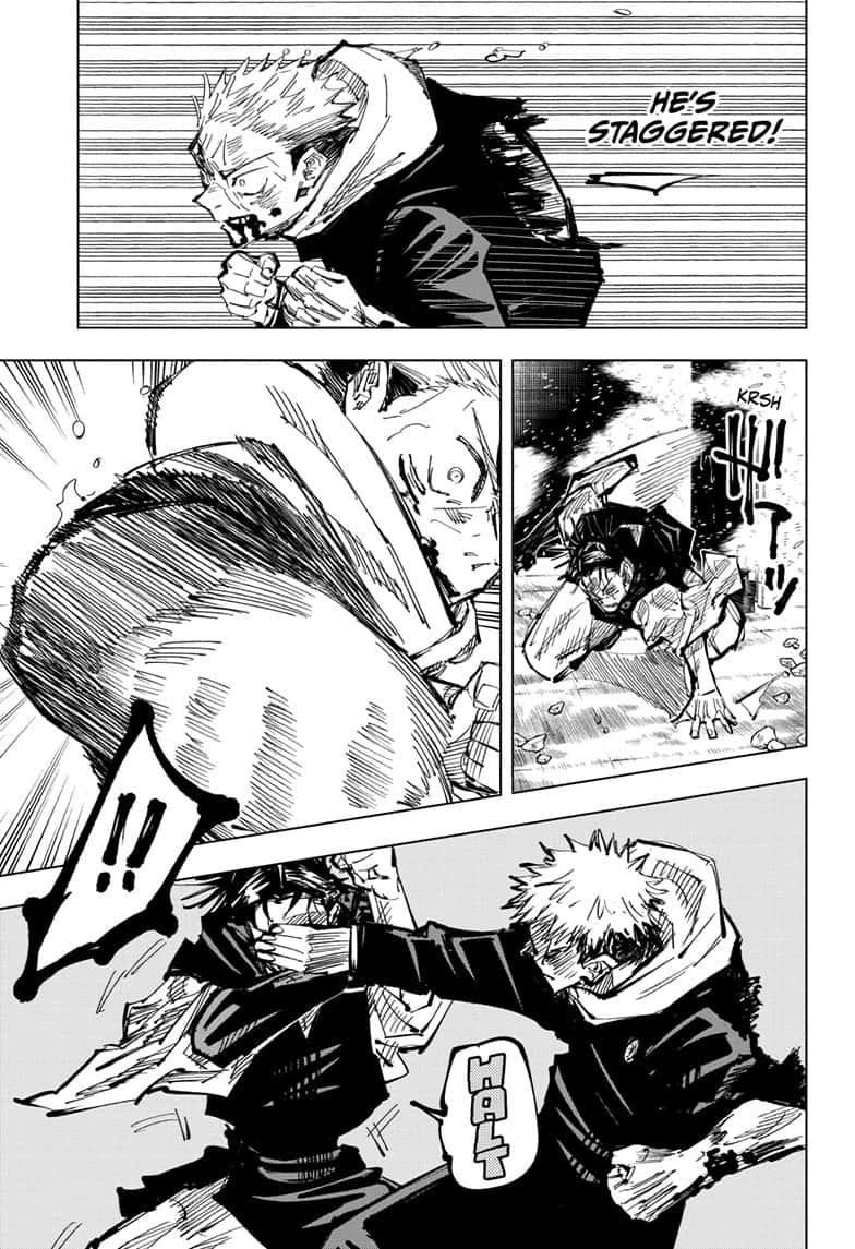JuJutsu Kaisen Manga Chapter 105