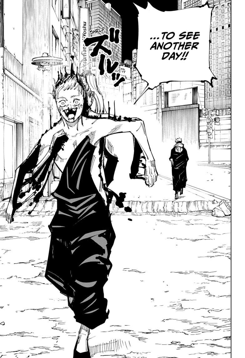JuJutsu Kaisen Manga Chapter 119