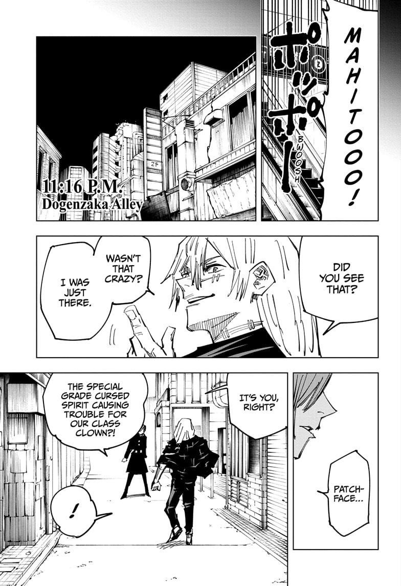 JuJutsu Kaisen Manga Chapter 122