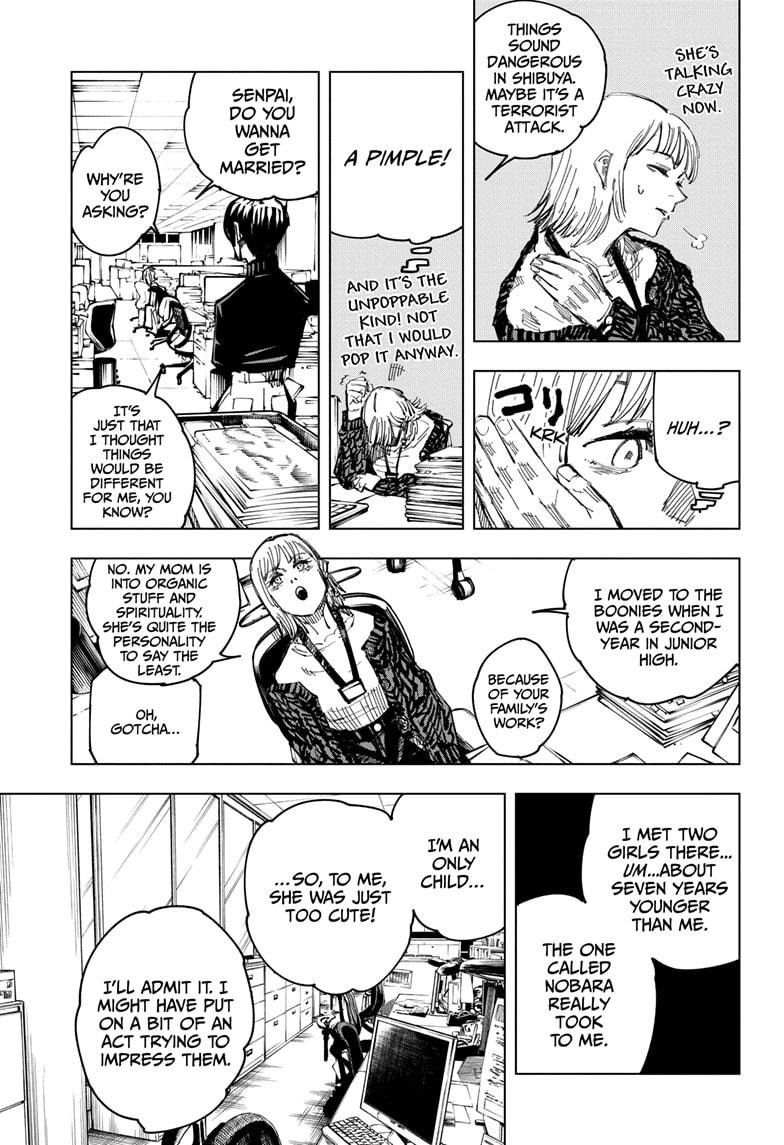 JuJutsu Kaisen Manga Chapter 125