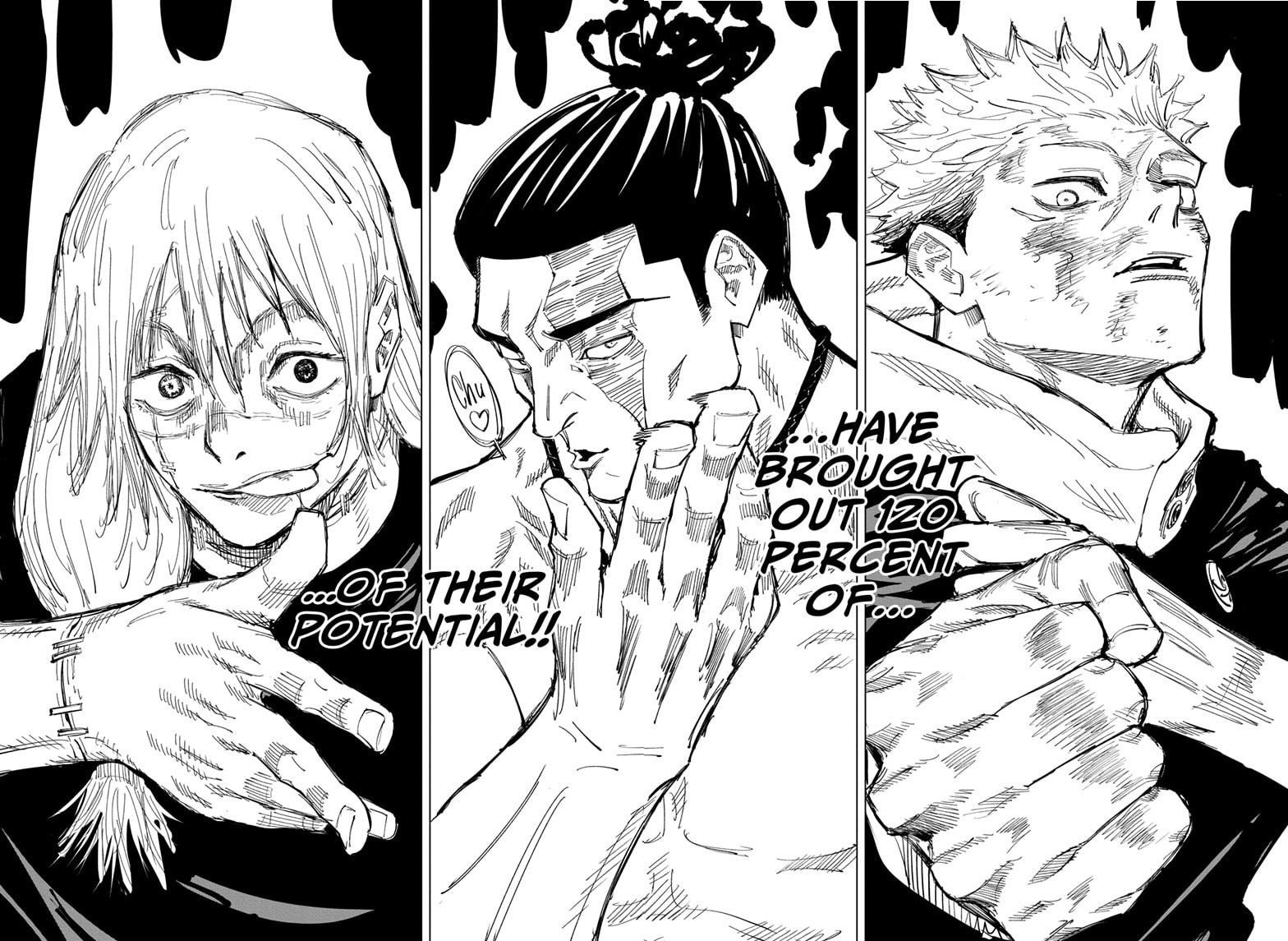 JuJutsu Kaisen Manga Chapter 128
