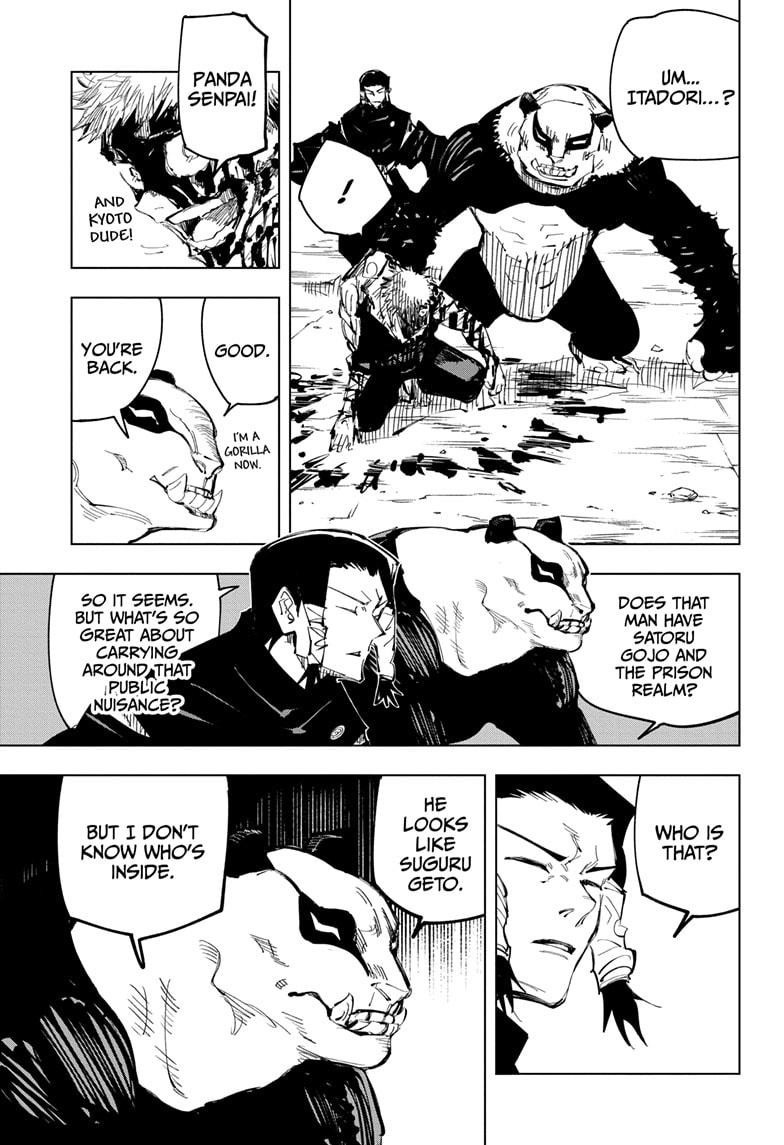 JuJutsu Kaisen Manga Chapter 134
