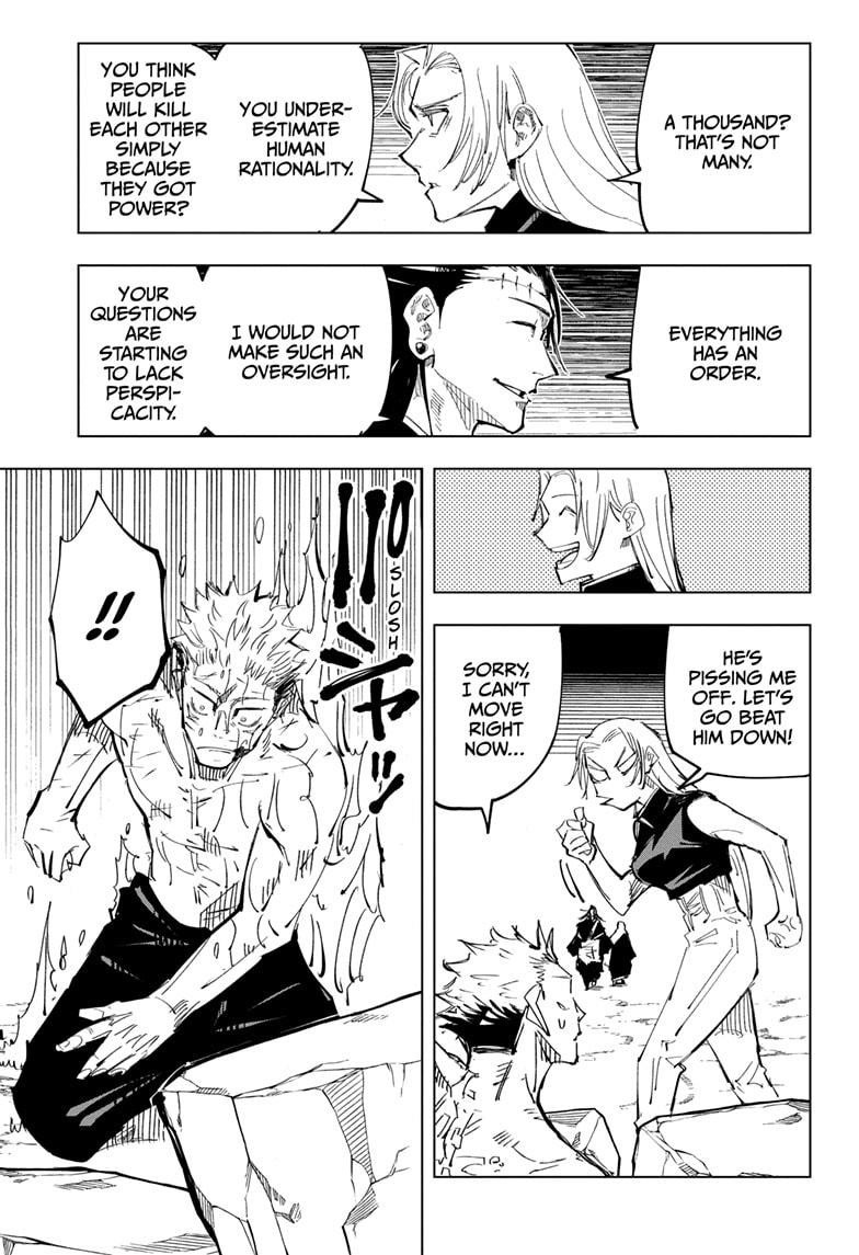 JuJutsu Kaisen Manga Chapter 136