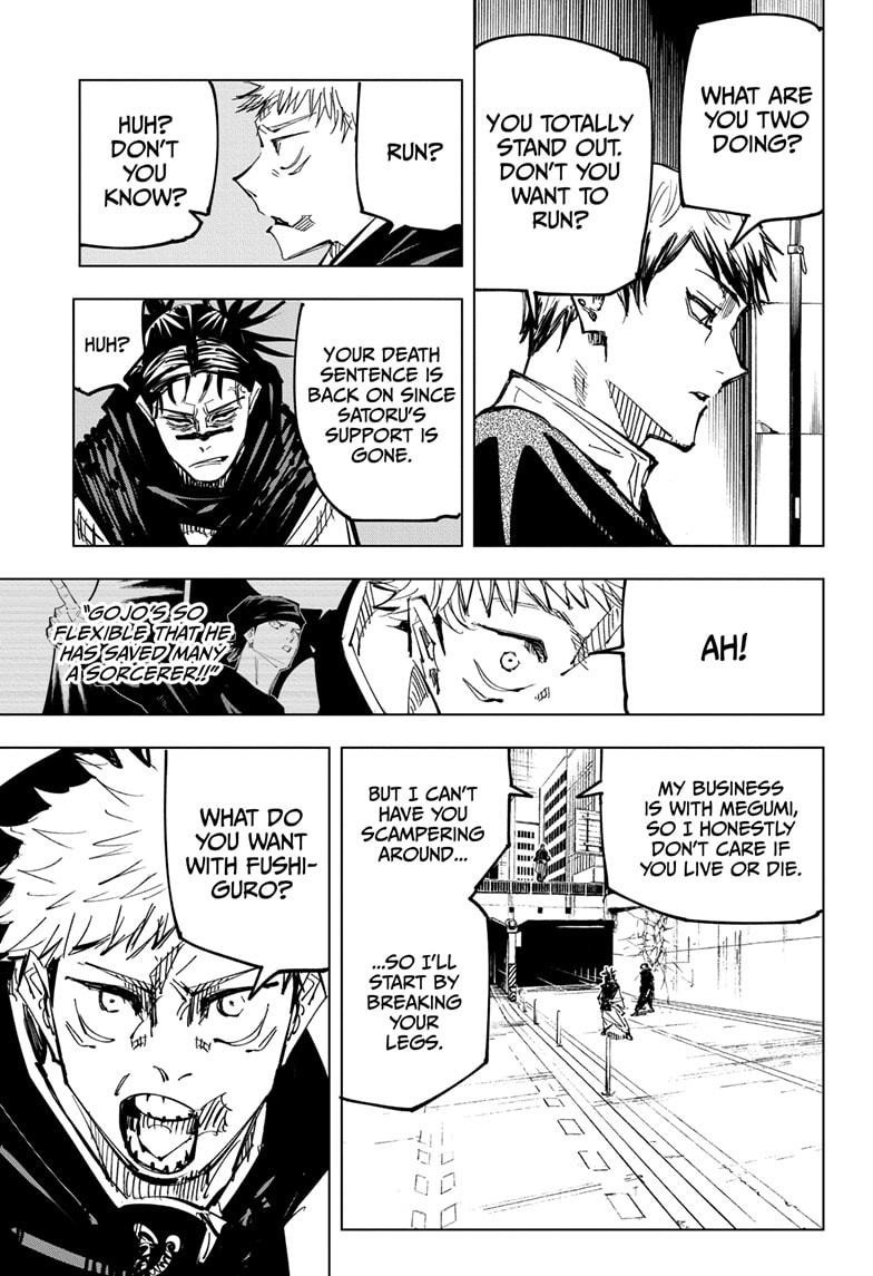 JuJutsu Kaisen Manga Chapter 139