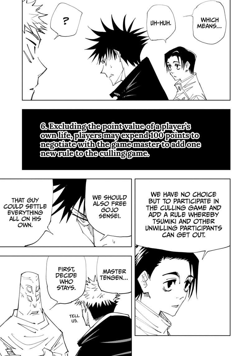 JuJutsu Kaisen Manga Chapter 145