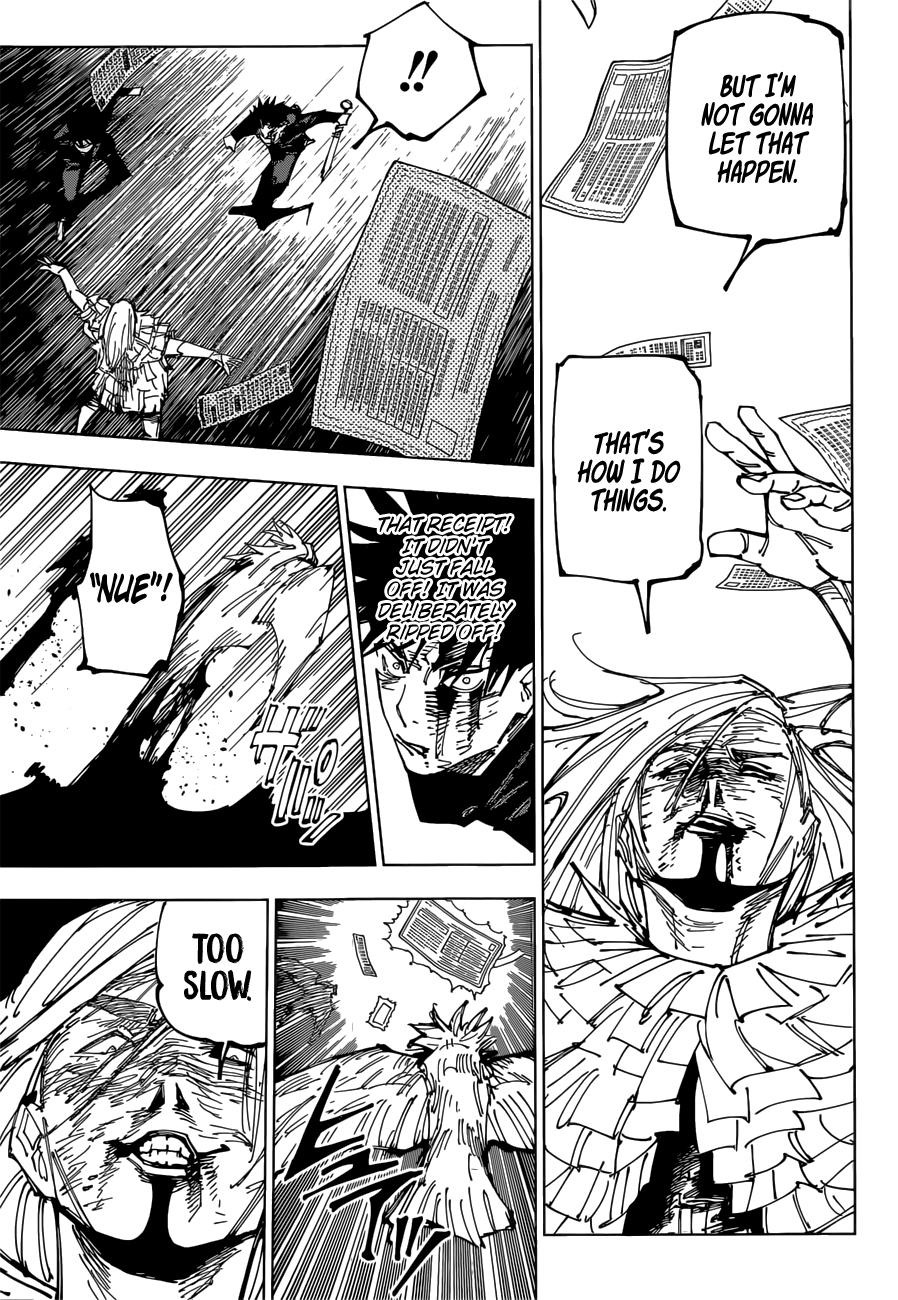 JuJutsu Kaisen Manga Chapter 171