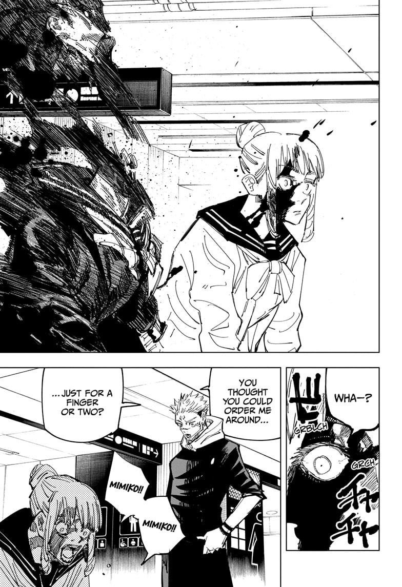 JuJutsu Kaisen Manga Chapter 112