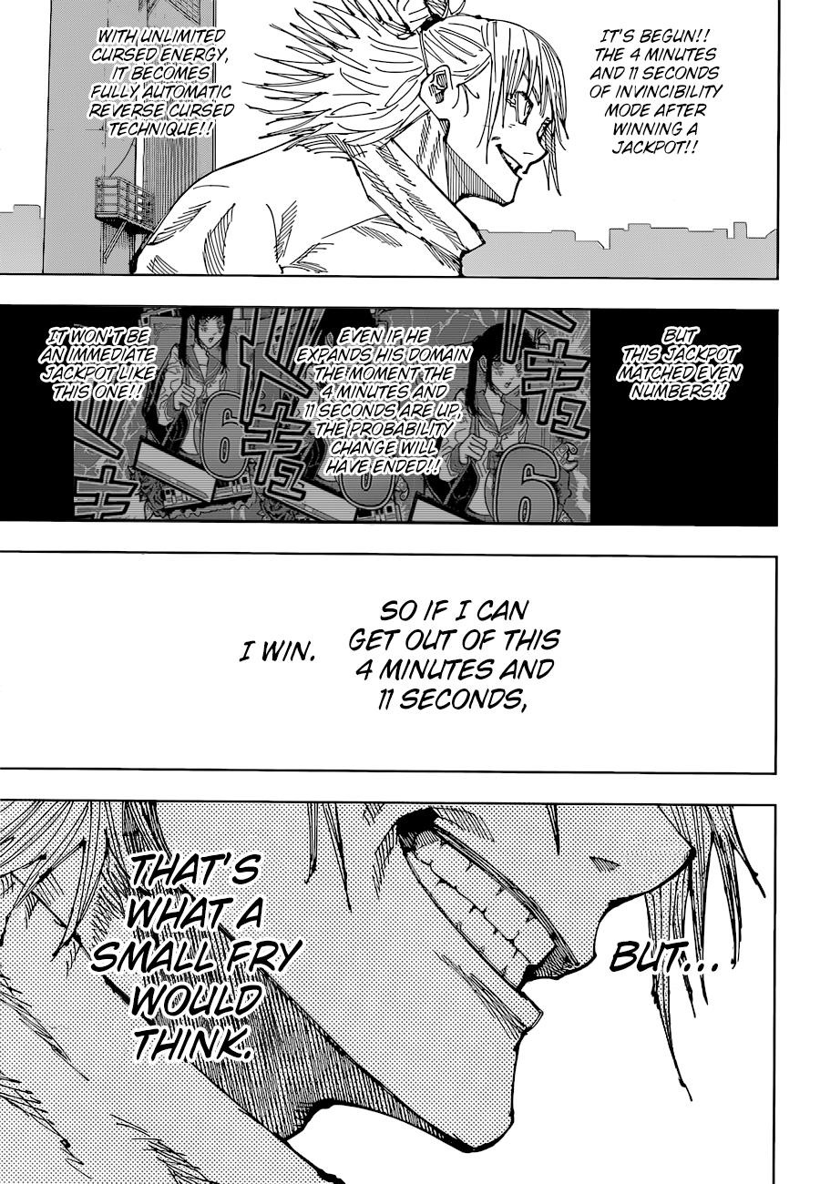 JuJutsu Kaisen Manga Chapter 187
