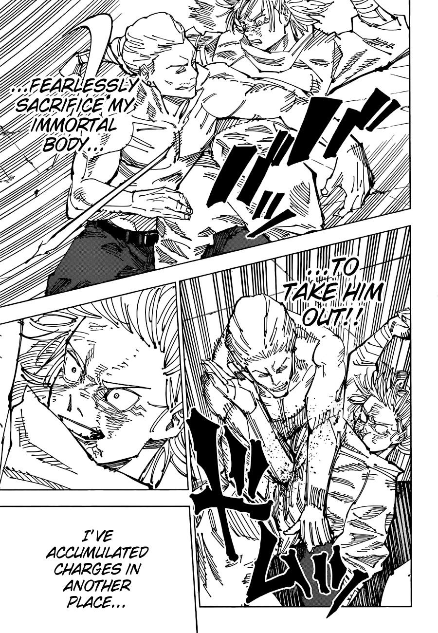 JuJutsu Kaisen Manga Chapter 188