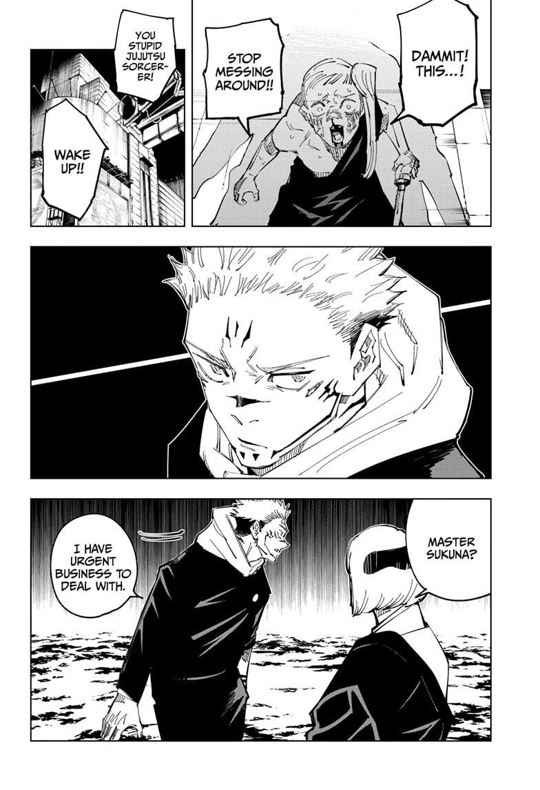 JuJutsu Kaisen Manga Chapter 117