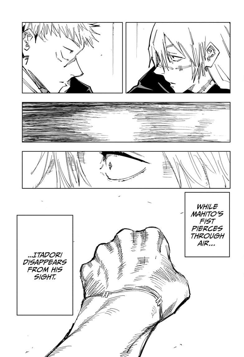 JuJutsu Kaisen Manga Chapter 121