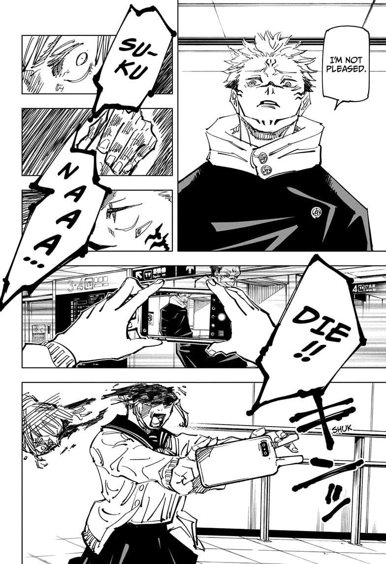 JuJutsu Kaisen Manga Chapter 112
