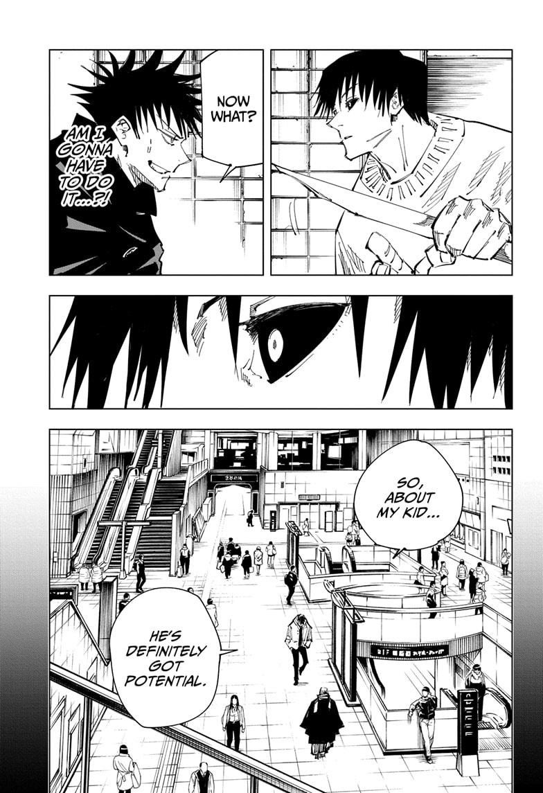 JuJutsu Kaisen Manga Chapter 113