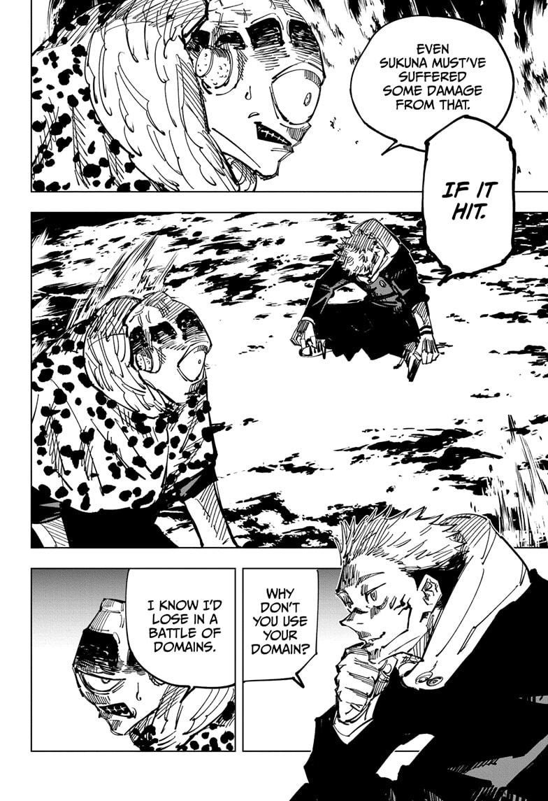 JuJutsu Kaisen Manga Chapter 115