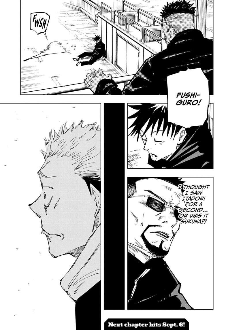 JuJutsu Kaisen Manga Chapter 119