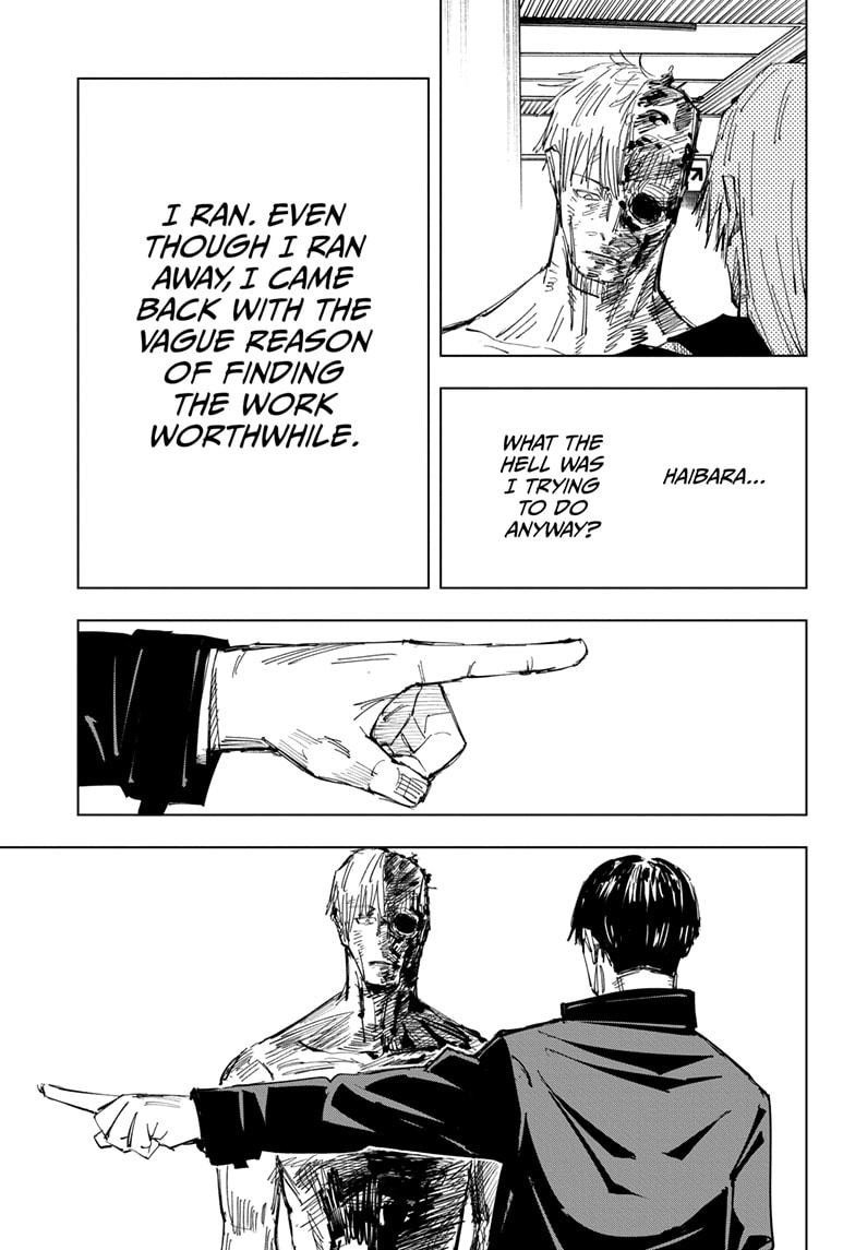 JuJutsu Kaisen Manga Chapter 120