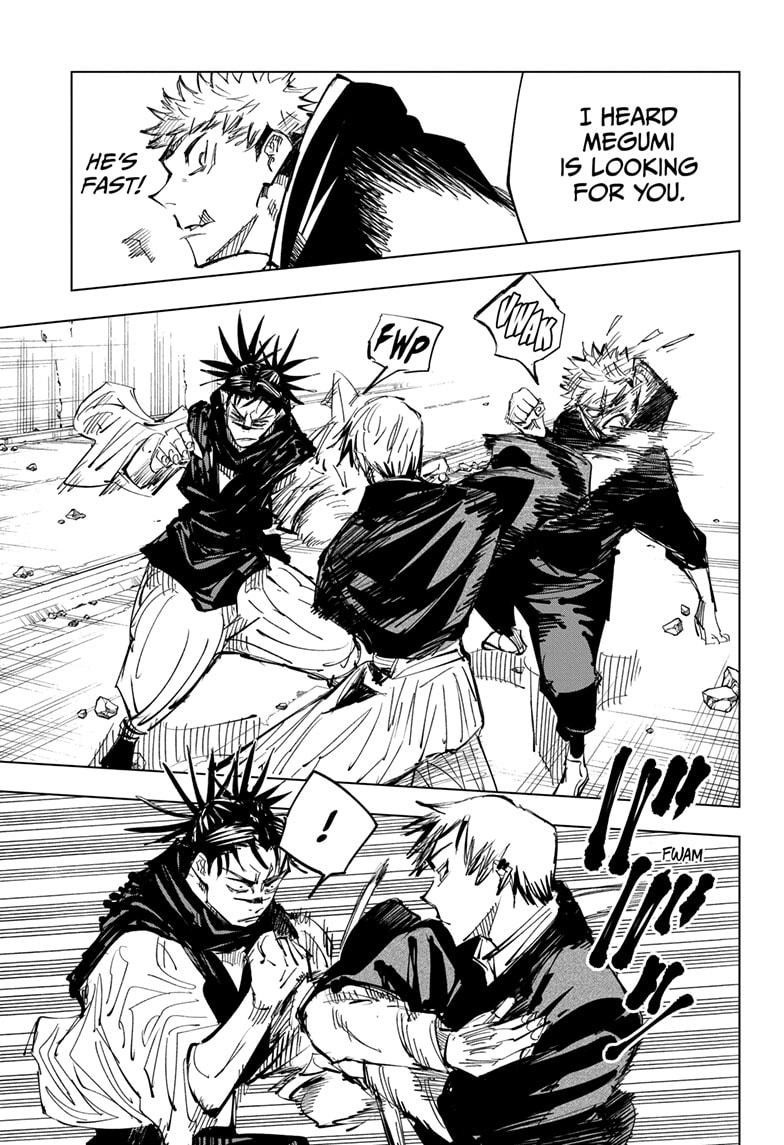 JuJutsu Kaisen Manga Chapter 139
