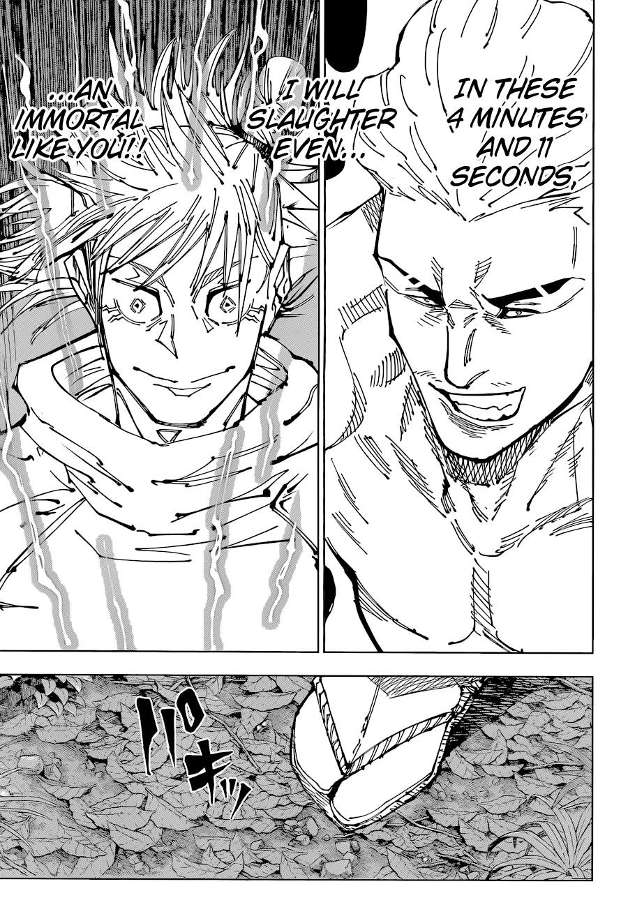 JuJutsu Kaisen Manga Chapter 187