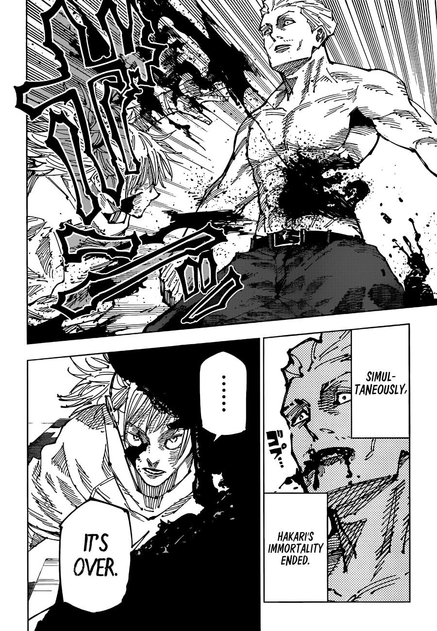 JuJutsu Kaisen Manga Chapter 188