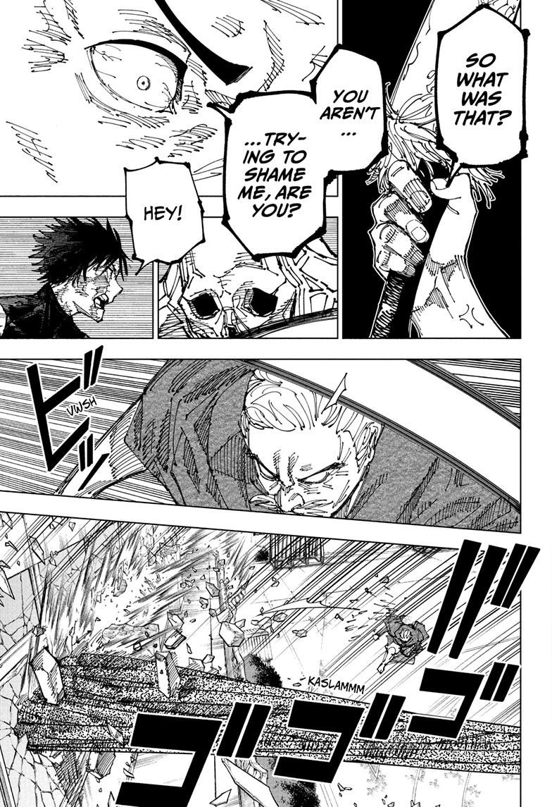 JuJutsu Kaisen Manga Chapter 195