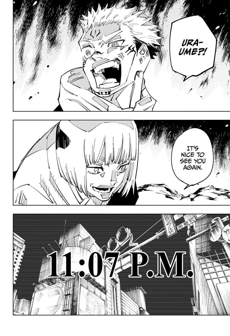 JuJutsu Kaisen Manga Chapter 116