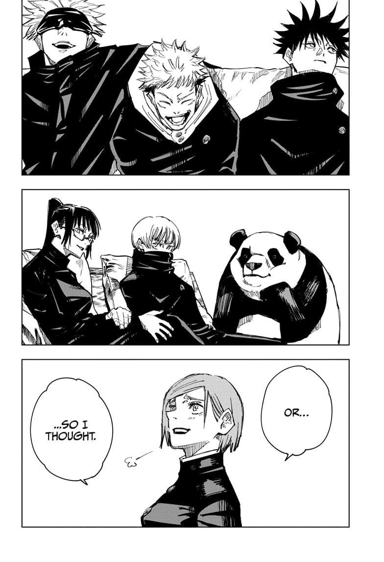 JuJutsu Kaisen Manga Chapter 125