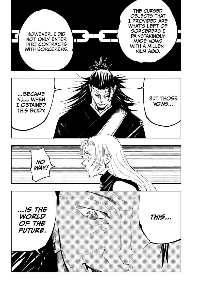 JuJutsu Kaisen Manga Chapter 136