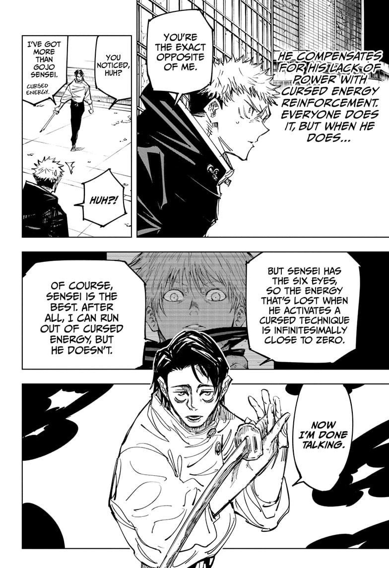 JuJutsu Kaisen Manga Chapter 140