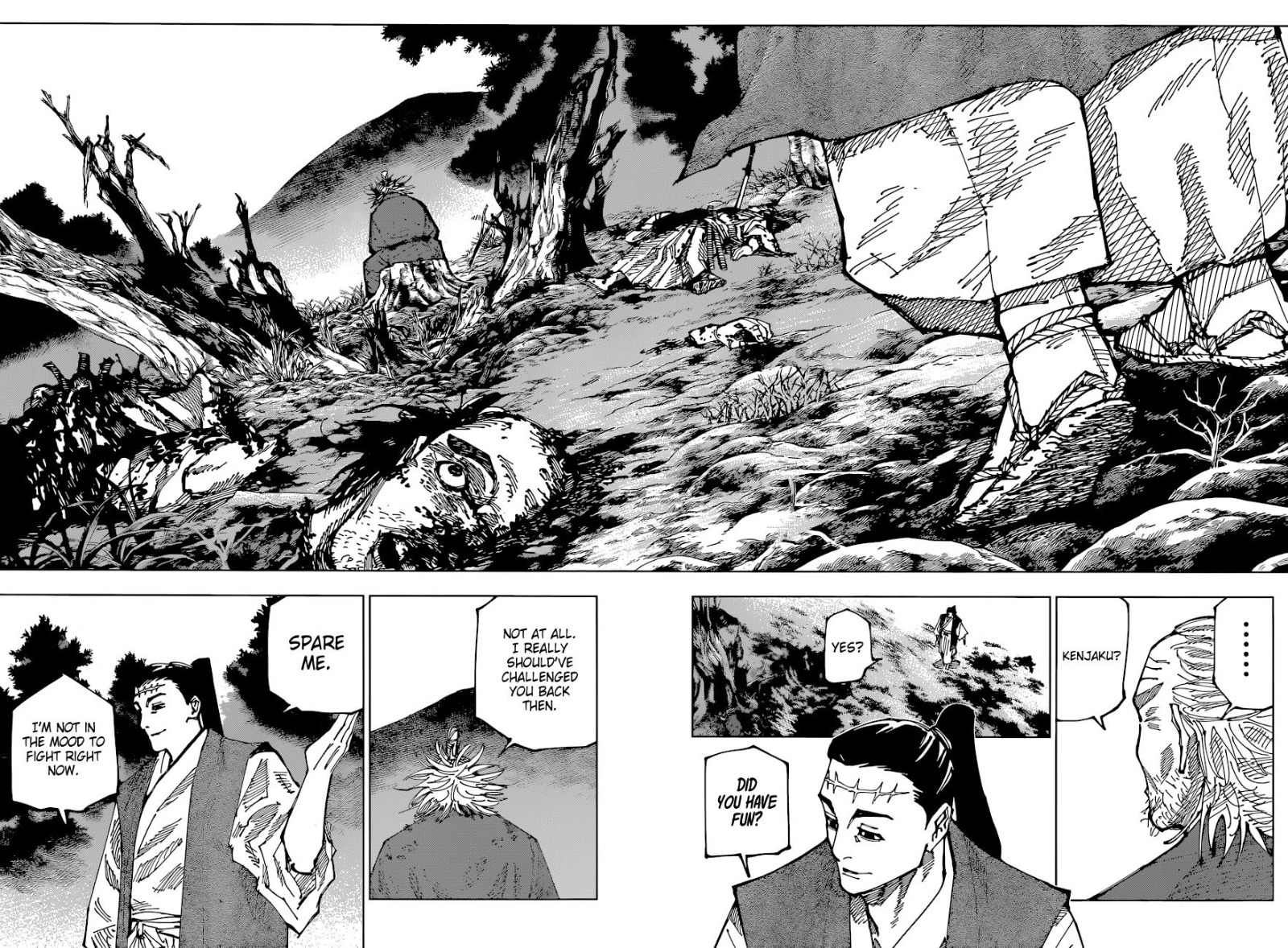 JuJutsu Kaisen Manga Chapter 187