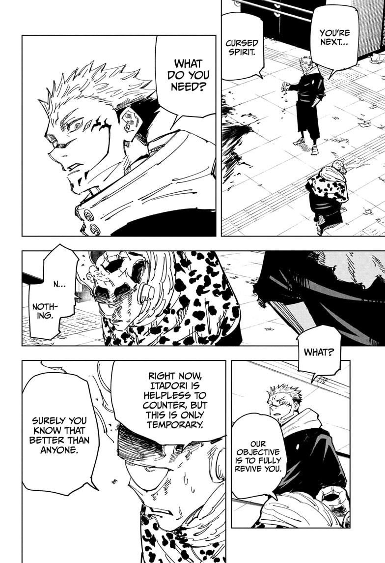 JuJutsu Kaisen Manga Chapter 112