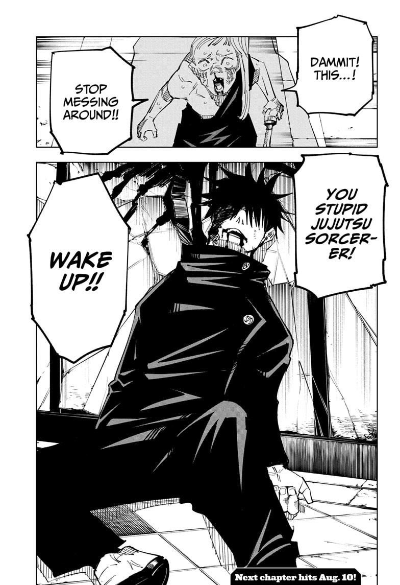 JuJutsu Kaisen Manga Chapter 116