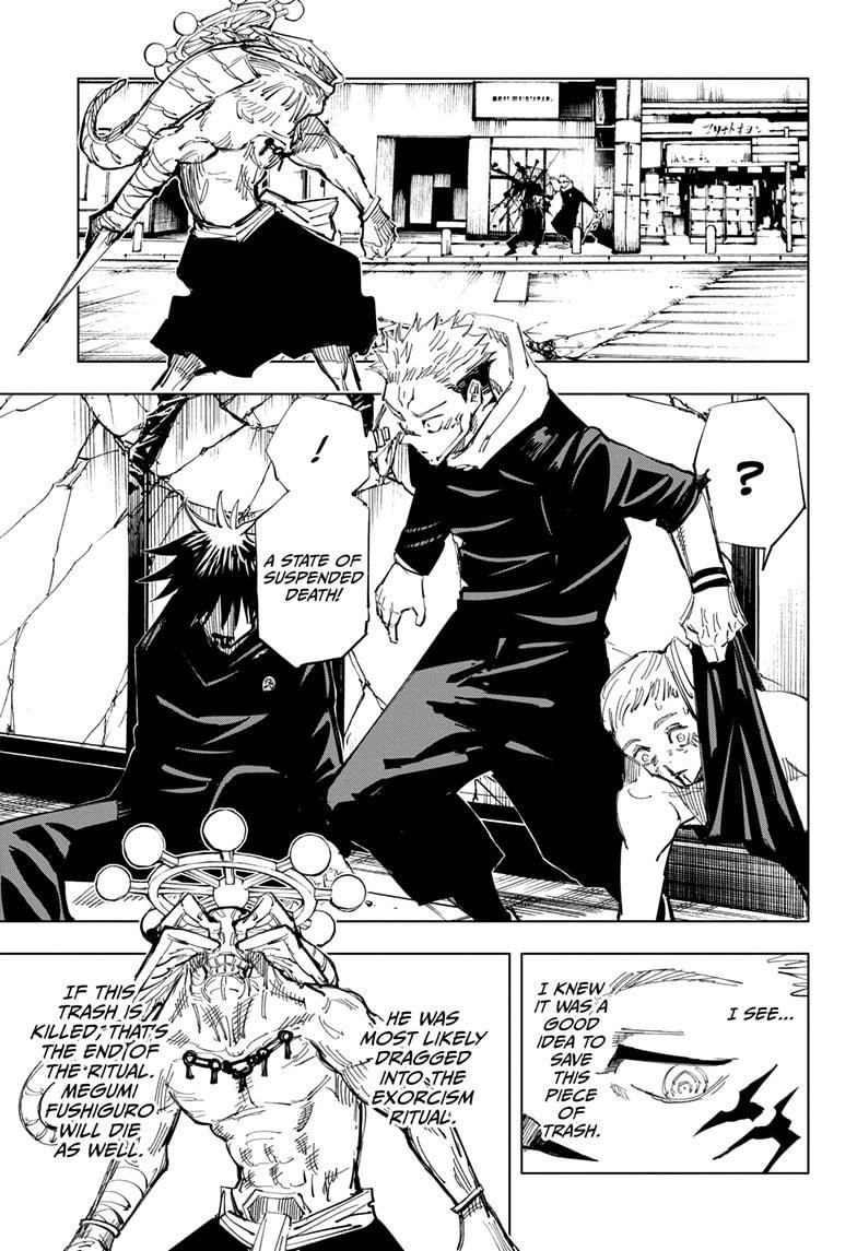 JuJutsu Kaisen Manga Chapter 117