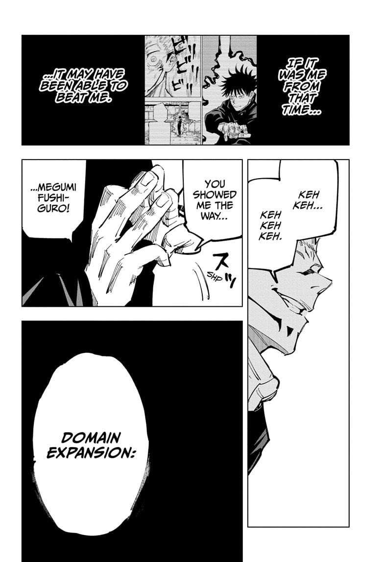 JuJutsu Kaisen Manga Chapter 118