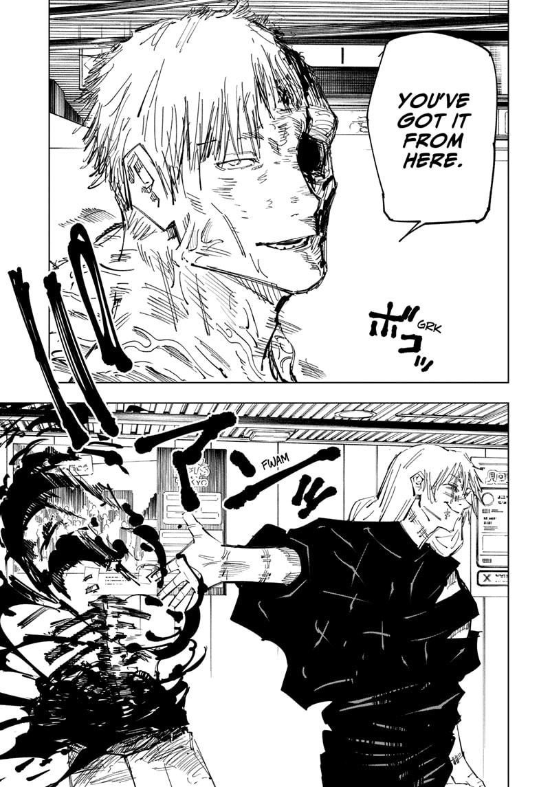 JuJutsu Kaisen Manga Chapter 120