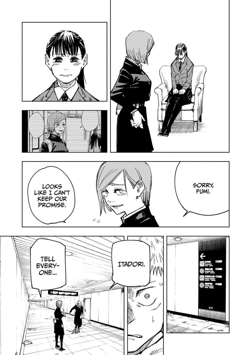 JuJutsu Kaisen Manga Chapter 125
