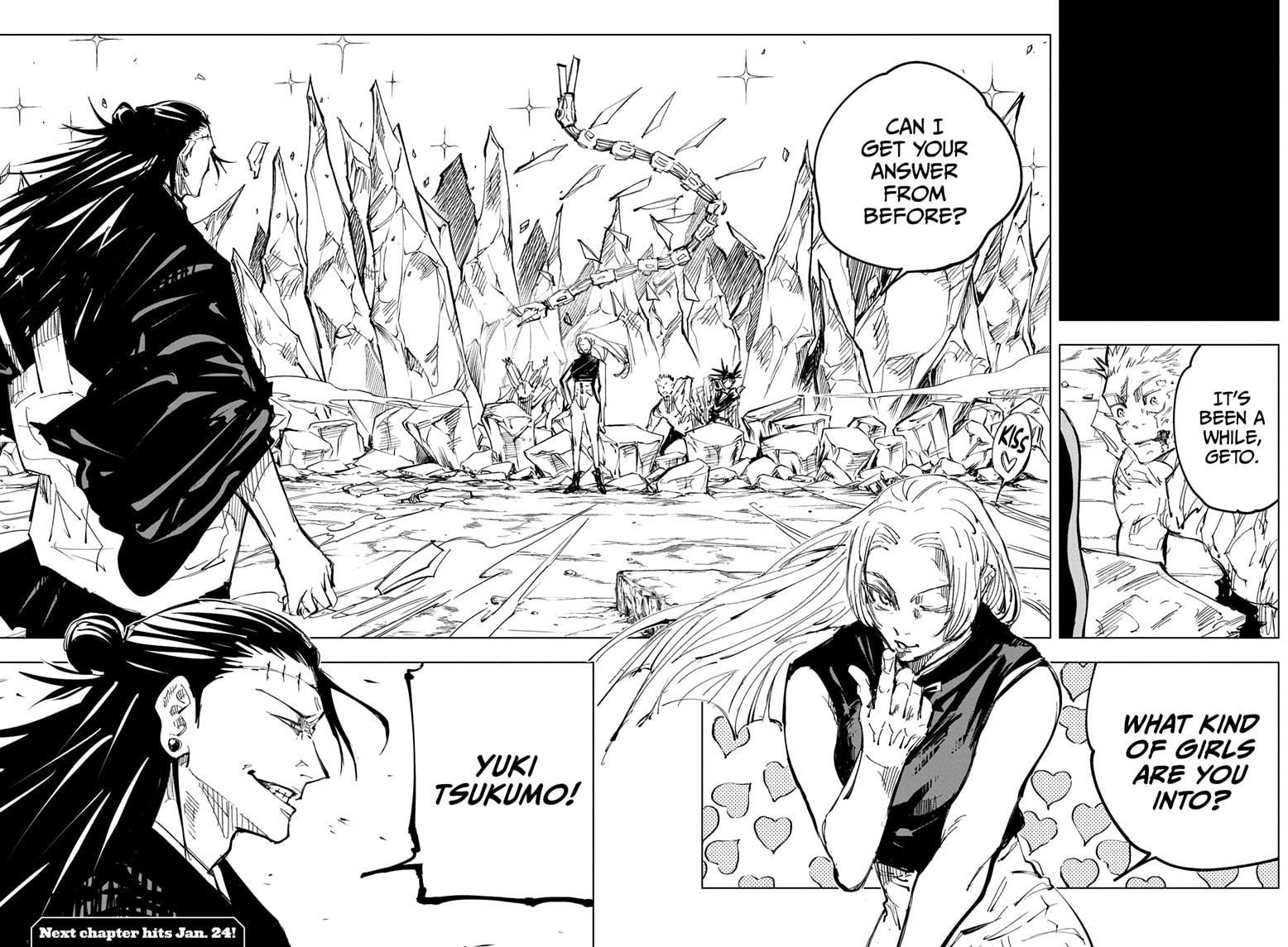 JuJutsu Kaisen Manga Chapter 135