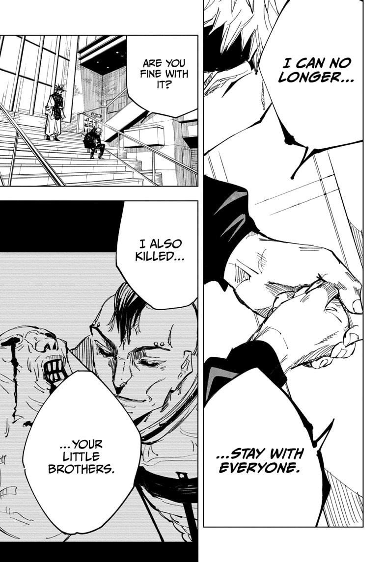 JuJutsu Kaisen Manga Chapter 138